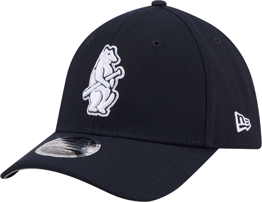 Chicago Cubs Cooperstown Collection 14 New Era M-Crown 39Thirty Navy Flex Fit Hat Official Team Hat Sports Fan Cap Official MLB Team Hat Baseball Fan