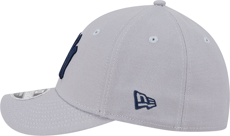 New York Yankees New Era M-Crown 39Thirty Gray Flex Fit Hat Official Team Hat Sports Fan Cap Official MLB Team Hat Baseball Fan Cap