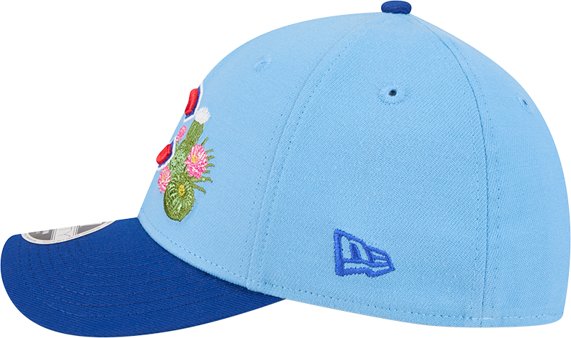 Chicago Cubs New Era 2026 Spring Training M-Crown 39Thirty Player Replica Blue Flex Fit Hat Official Team Hat Sports Fan Cap Official MLB Team Hat Bas