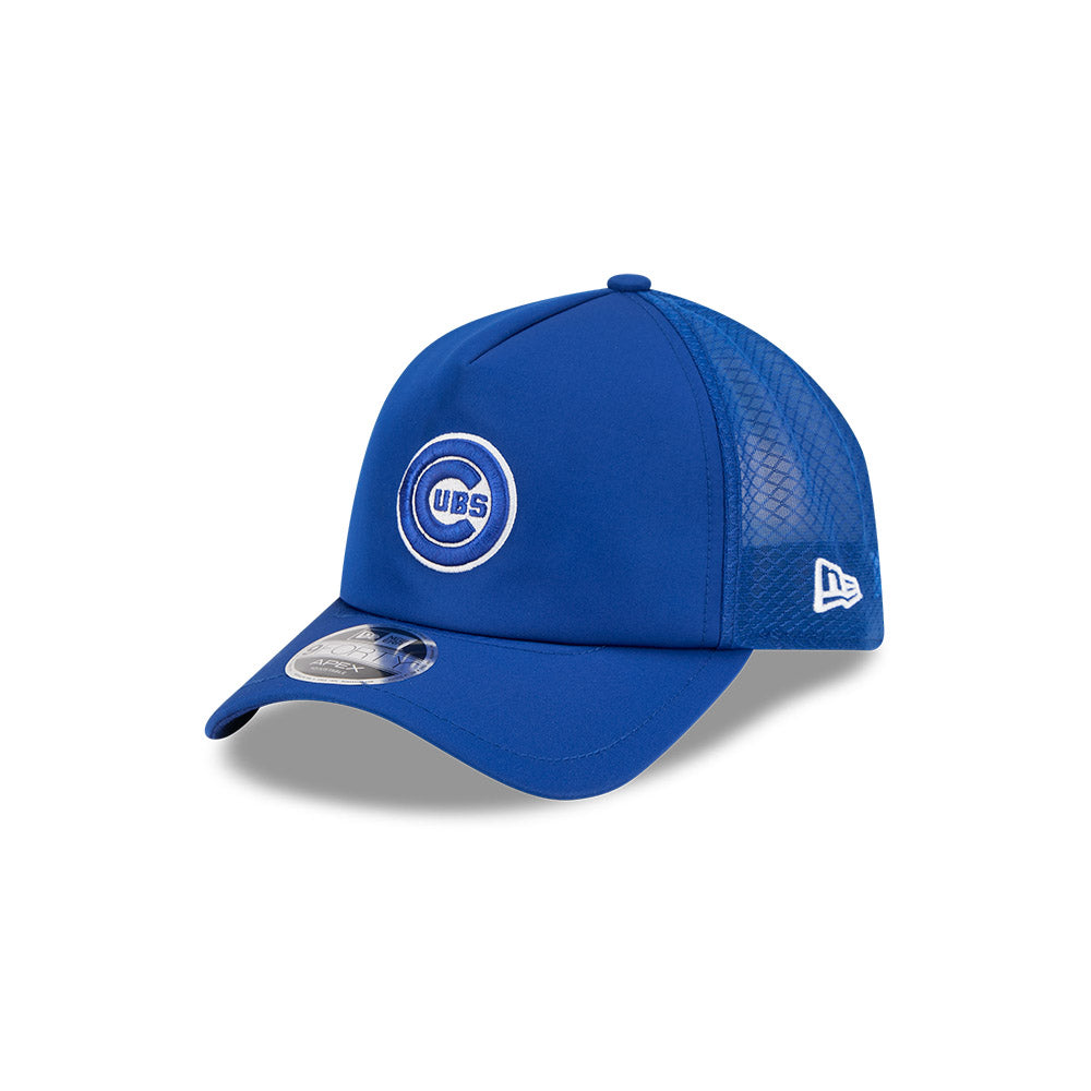 Chicago Cubs New Era 2026 Batting Practice 9Forty APEX Bullseye Logo Snap Adjustable Hat-Royal Official Team Hat Sports Fan Cap Official MLB Team Hat