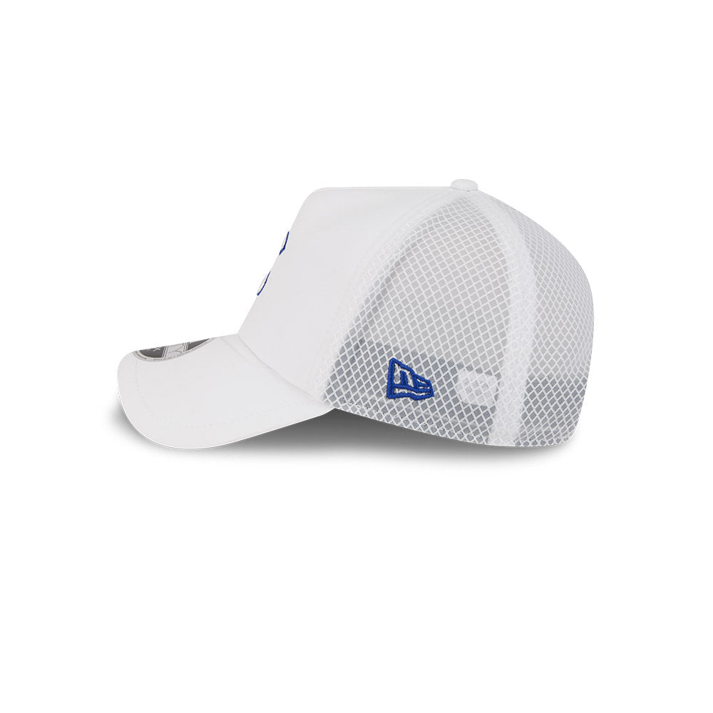 Chicago Cubs New Era 2026 Batting Practice 9Forty APEX C Logo Snap Adjustable Hat-White Official Team Hat Sports Fan Cap Official MLB Team Hat Basebal