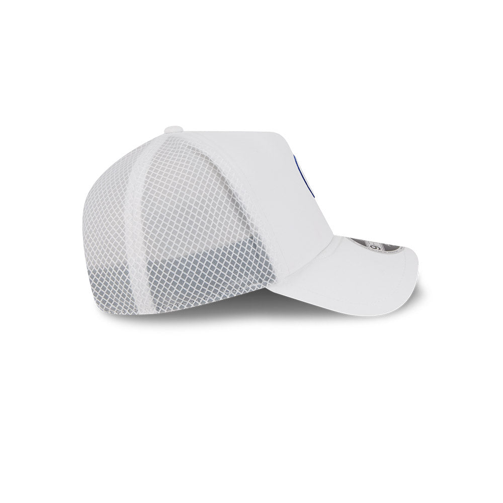 Chicago Cubs New Era 2026 Batting Practice 9Forty APEX C Logo Snap Adjustable Hat-White Official Team Hat Sports Fan Cap Official MLB Team Hat Basebal