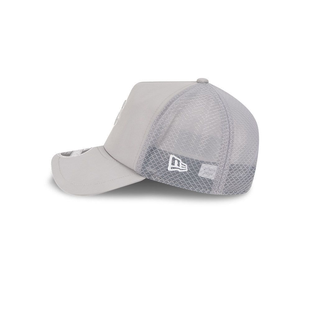 Chicago Cubs New Era 2026 Batting Practice 9Forty APEX C Logo Snap Adjustable Hat-Grey Official Team Hat Sports Fan Cap Official MLB Team Hat Baseball