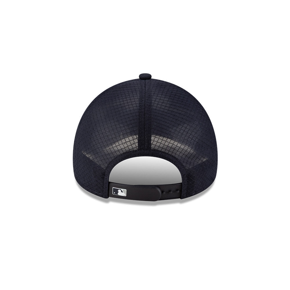 New York Yankees New Era Batting Practice 2026 9Forty APEX Snap Adjustable Hat-Navy Official Team Hat Sports Fan Cap Official MLB Team Hat Baseball Fa