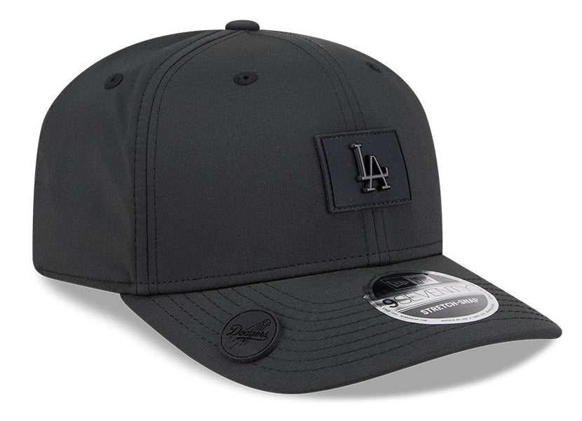 Los Angeles Dodgers New Era 2026 Clubhouse 9SEVENTY Stretch Snap Adjustable Hat-Black Tonal Official Team Hat Sports Fan Cap Official MLB Team Hat Bas