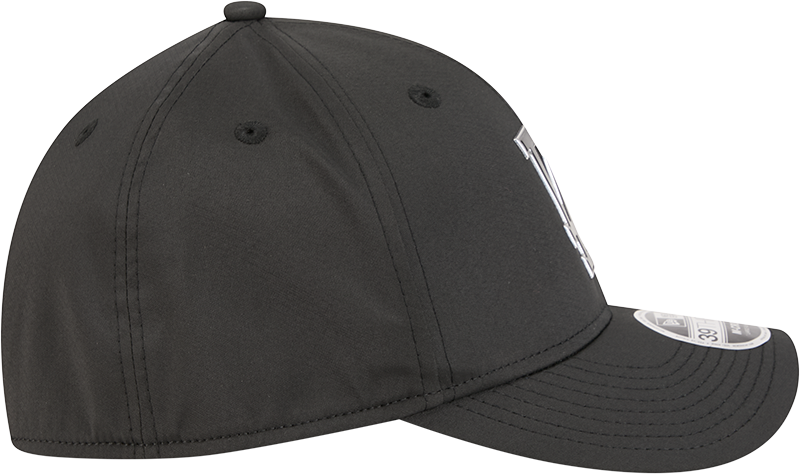 Los Angeles Dodgers New Era M-Crown 39Thirty Metallic Black Performance Flex Fit Hat Official Team Hat Sports Fan Cap Official MLB Team Hat Baseball F