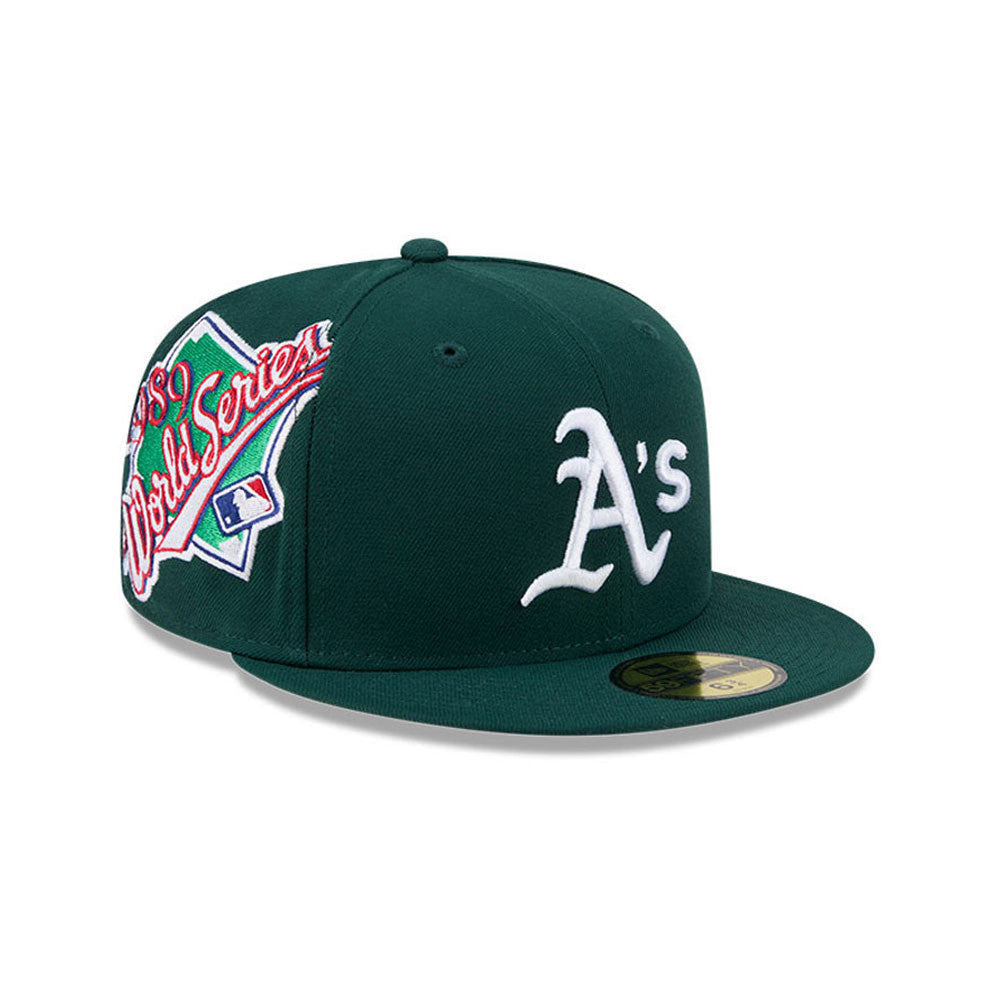 Oakland Athletics MLB Hidden Hit 59FIFTY Fitted New Era Official Team Hat Sports Fan Cap Official MLB Team Hat Baseball Fan Cap