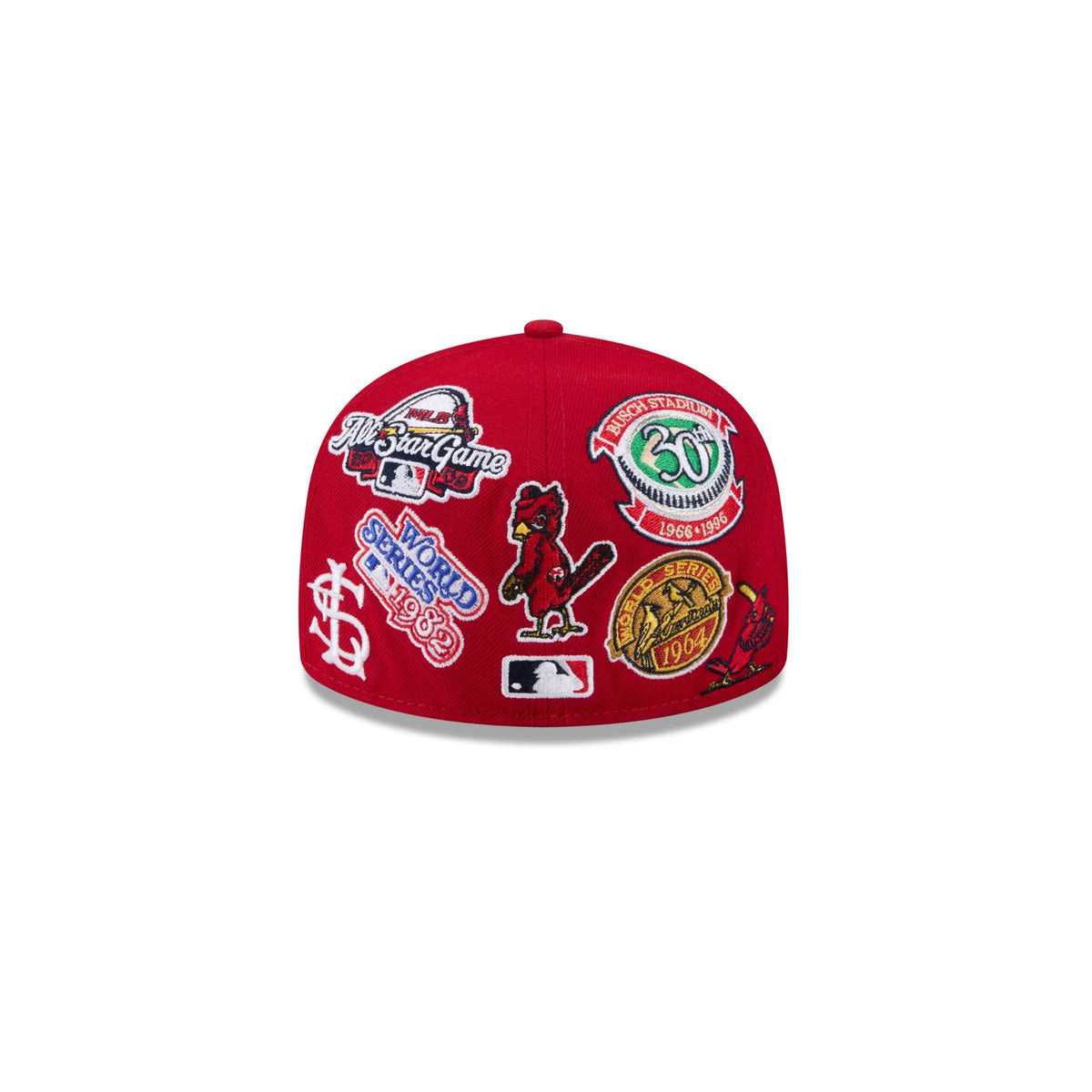 St Louis Cardinals MLB All Over Patch 59FIFTY New Era Official Team Hat Sports Fan Cap Official MLB Team Hat Baseball Fan Cap