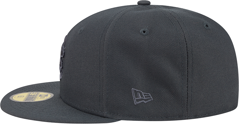 Chicago Cubs Storm Gray Walking Bear Logo 59FIFTY Fitted Cap By New Era Official Team Hat Sports Fan Cap Official MLB Team Hat Baseball Fan Cap