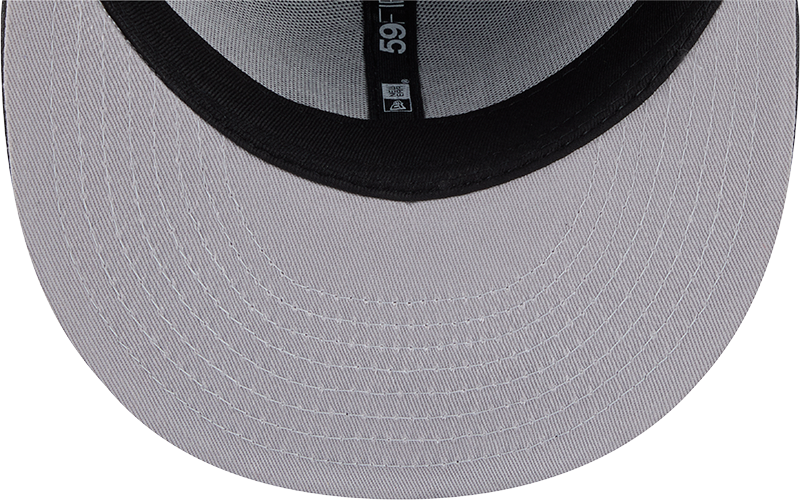 Chicago Cubs Storm Gray Walking Bear Logo 59FIFTY Fitted Cap By New Era Official Team Hat Sports Fan Cap Official MLB Team Hat Baseball Fan Cap
