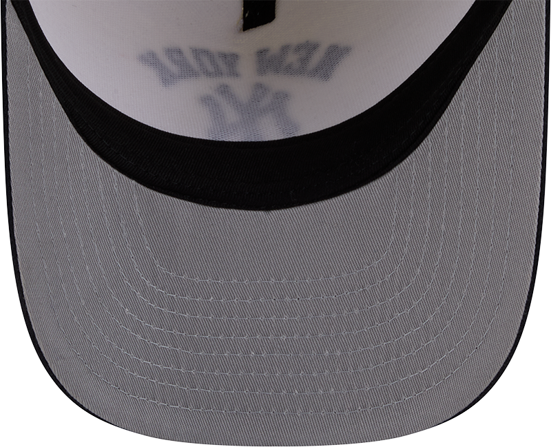 New York Yankees New Era Arched Ivory A-Frame 9FIFTY Snapback Hat Official Team Hat Sports Fan Cap Official MLB Team Hat Baseball Fan Cap