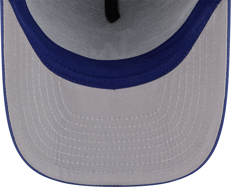 Los Angeles Dodgers New Era Blue Worn A-Frame 9FIFTY Trucker Snapback Hat Official Team Hat Sports Fan Cap Official MLB Team Hat Baseball Fan Cap