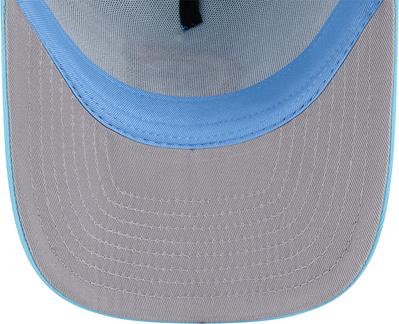 Chicago Cubs New Era Blue Worn A-Frame 9FIFTY Trucker Snapback Hat Official Team Hat Sports Fan Cap Official MLB Team Hat Baseball Fan Cap