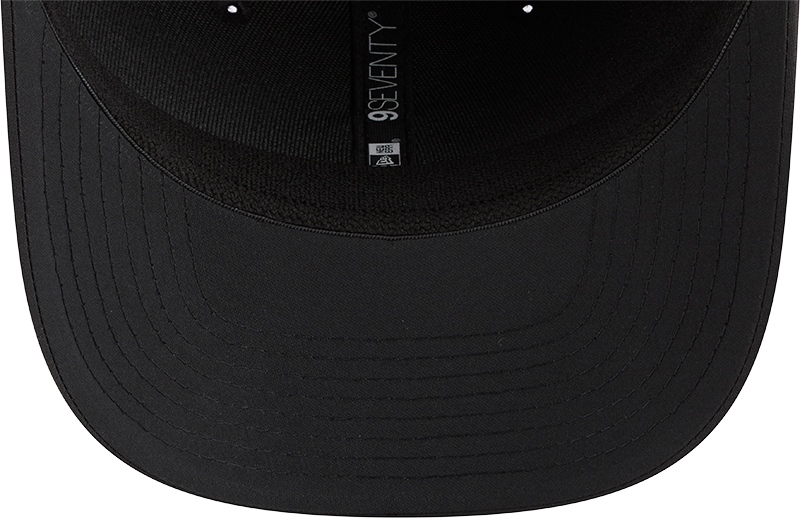 Chicago Cubs New Era Black Sport Rope 9SEVENTY Stretch Snap Adjustable Hat Official Team Hat Sports Fan Cap Official MLB Team Hat Baseball Fan Cap
