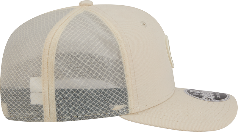 Men s Chicago Cubs New Era Light Beige Color Pack 9SEVENTY Trucker Adjustable Hat Official Team Hat Sports Fan Cap Official MLB Team Hat Baseball Fan