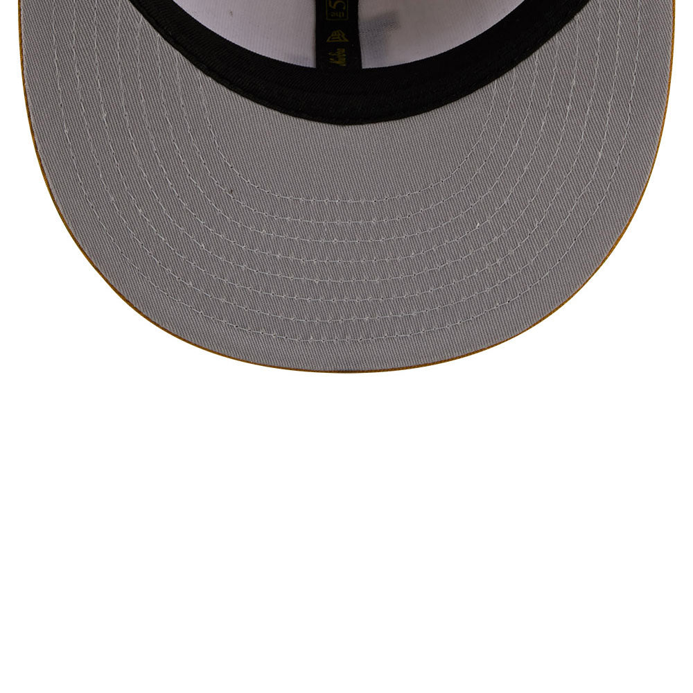 Los Angeles Dodgers MLB 5950Day New Era Cream Gold Official Team Hat Sports Fan Cap Official MLB Team Hat Baseball Fan Cap