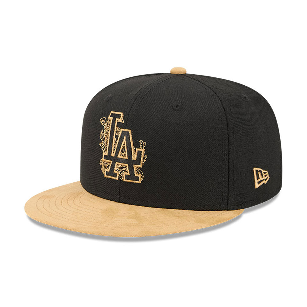 Los Angeles Dodgers MLB 5950Day New Era Black Gold Official Team Hat Sports Fan Cap Official MLB Team Hat Baseball Fan Cap