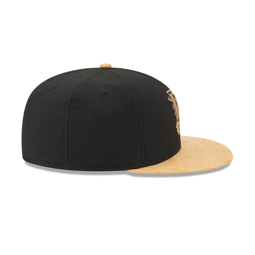 Los Angeles Dodgers MLB 5950Day New Era Black Gold Official Team Hat Sports Fan Cap Official MLB Team Hat Baseball Fan Cap