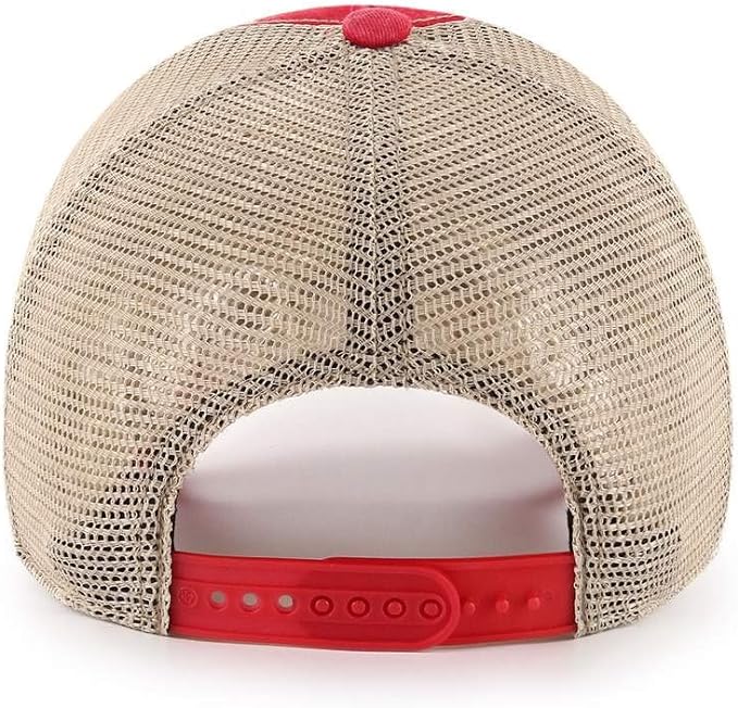 Men s 47 Brand St Louis Cardinals Flagship Wash MVP Structured Hat Official Team Hat Sports Fan Cap Official MLB Team Hat Baseball Fan Cap