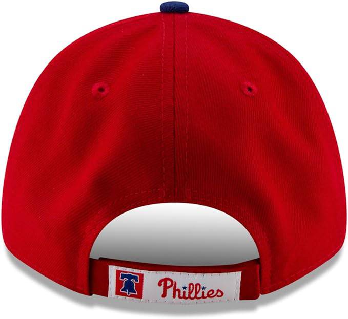 Philadelphia Phillies The League 9FORTY Adjustable Game Cap Official Team Hat Sports Fan Cap Official MLB Team Hat Baseball Fan Cap