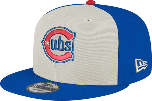 Chicago Cubs New Era 2nd Alternate Royal 9FIFTY Snapback Hat Official Team Hat Sports Fan Cap Official MLB Team Hat Baseball Fan Cap