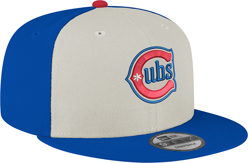 Chicago Cubs New Era 2nd Alternate Royal 9FIFTY Snapback Hat Official Team Hat Sports Fan Cap Official MLB Team Hat Baseball Fan Cap