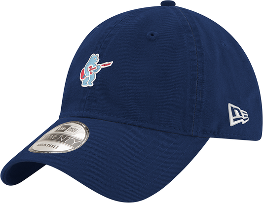 Chicago Cubs New Era Navy Blue Alternate Guitar Bear 9TWENTY Adjustable Hat Official Team Hat Sports Fan Cap Official MLB Team Hat Baseball Fan Cap