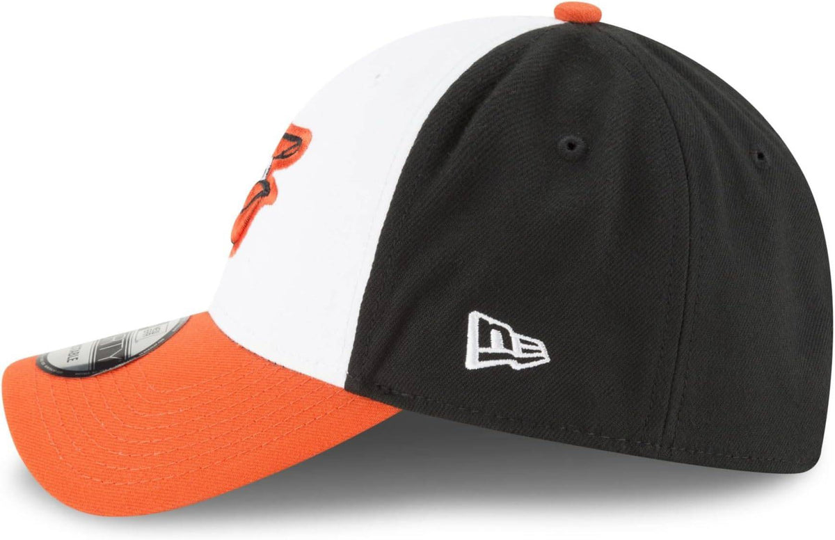 Men s Baltimore Orioles The League 9FORTY Adjustable Home Cap Official Team Hat Sports Fan Cap Official MLB Team Hat Baseball Fan Cap