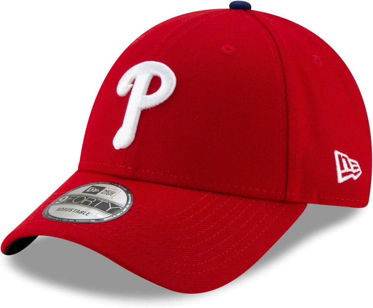 Philadelphia Phillies The League 9FORTY Adjustable Game Cap Official Team Hat Sports Fan Cap Official MLB Team Hat Baseball Fan Cap