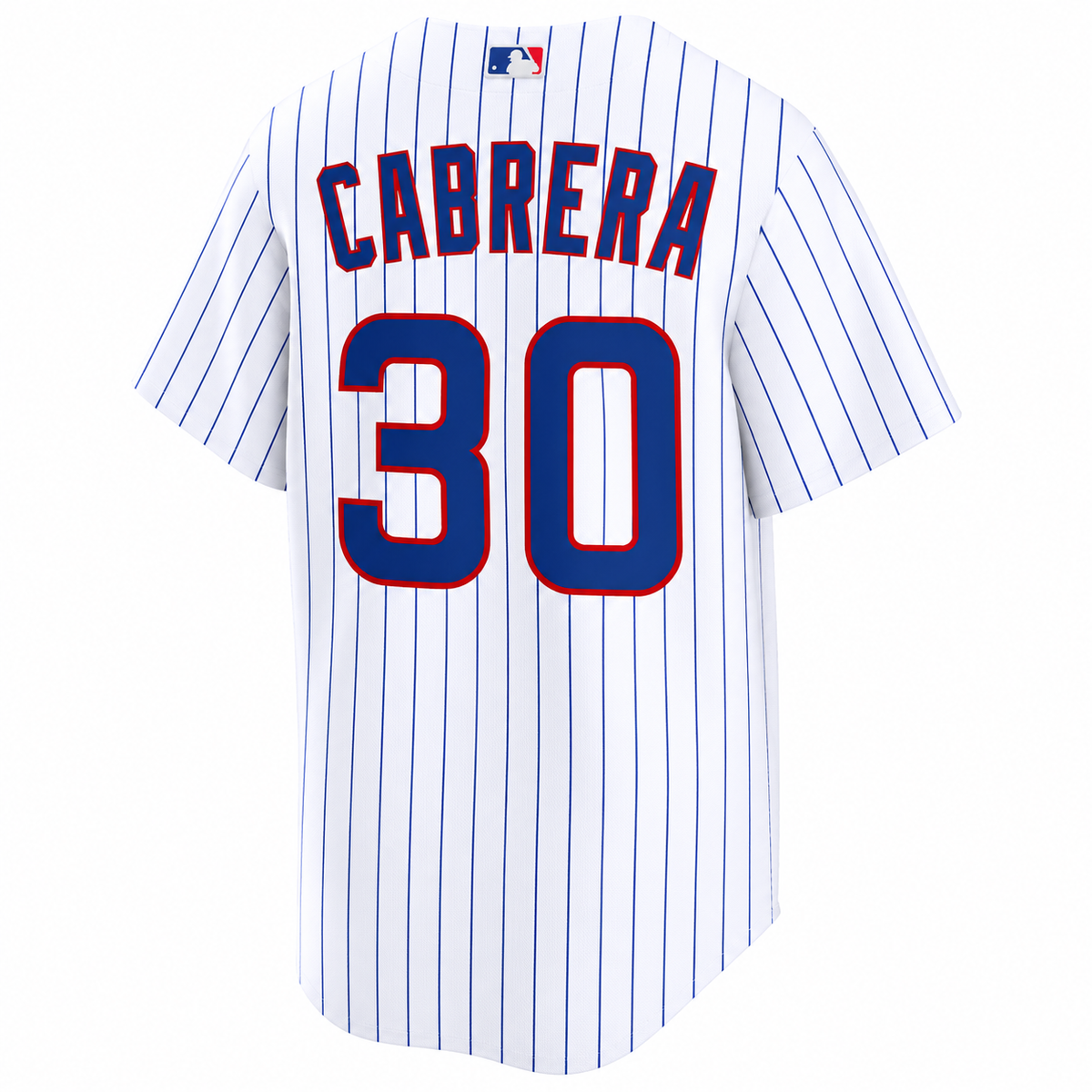 NIKE Men s Edward Cabrera Chicago Cubs Premium Twill White Home Replica Jersey With Authentic Premium Lettering Official Team Jersey Sports Fan Appare