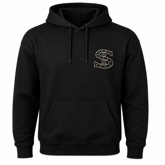 Mens Chicago White Sox New Era Black Cooperstown Collection 1917 Logo Hoodie Official MLB Team Apparel Baseball Fan Gear