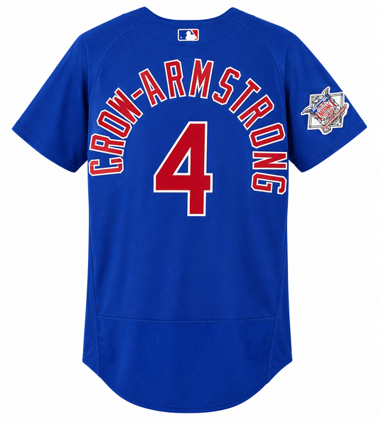 Men s Chicago Cubs Pete Crow-Armstrong Nike Alternate Royal Blue Authentic Player Jersey Official Team Jersey Sports Fan Apparel Official MLB Team App