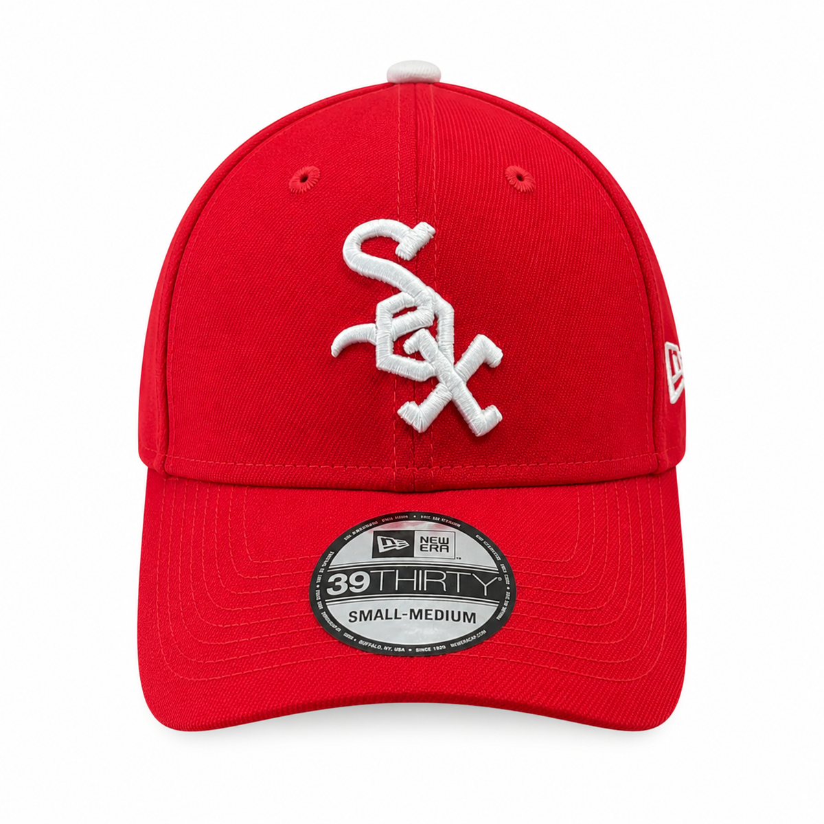 Chicago White Sox Classic 1972 Cooperstown Classics Red 39THIRTY Flex Fit New Era Hat Official Team Hat Sports Fan Cap Official MLB Team Hat Baseball