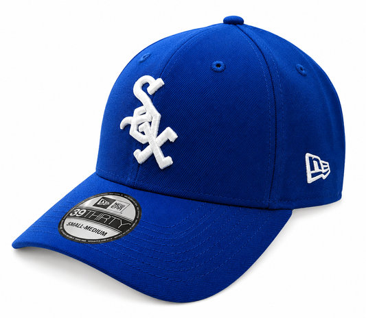 Chicago White Sox Classic 1969 Cooperstown Classics Royal Blue 39THIRTY Flex Fit New Era Hat Official Team Hat Sports Fan Cap Official MLB Team Hat Ba