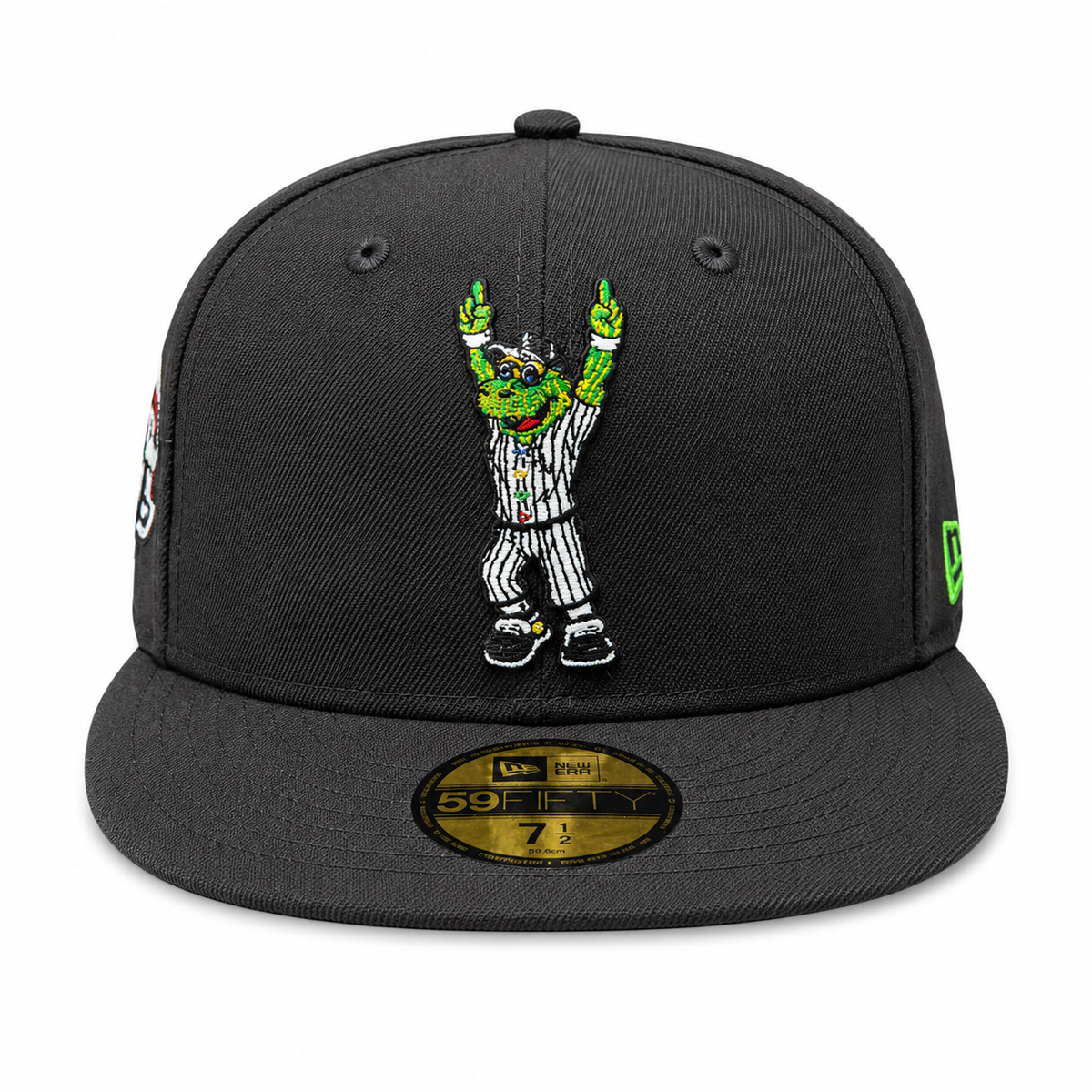 Chicago White Sox Southpaw New Era Black 59FIFTY Fitted Hat Official Team Hat Sports Fan Cap Official MLB Team Hat Baseball Fan Cap