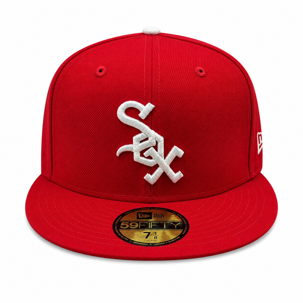 Chicago White Sox Collection 1972 New Era Cooperstown Classics Red 59FIFTY Fitted Hat Official Team Hat Sports Fan Cap Official MLB Team Hat Baseball