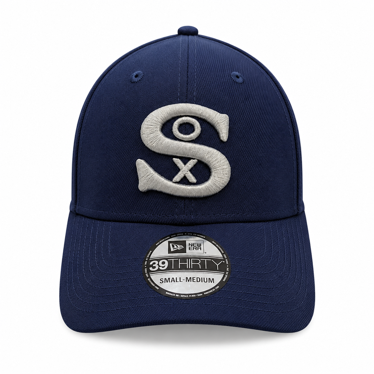 Chicago White Sox New Era 1929 Cooperstown Classics Navy 39THIRTY Flex Fit Hat Official Team Hat Sports Fan Cap Official MLB Team Hat Baseball Fan Cap