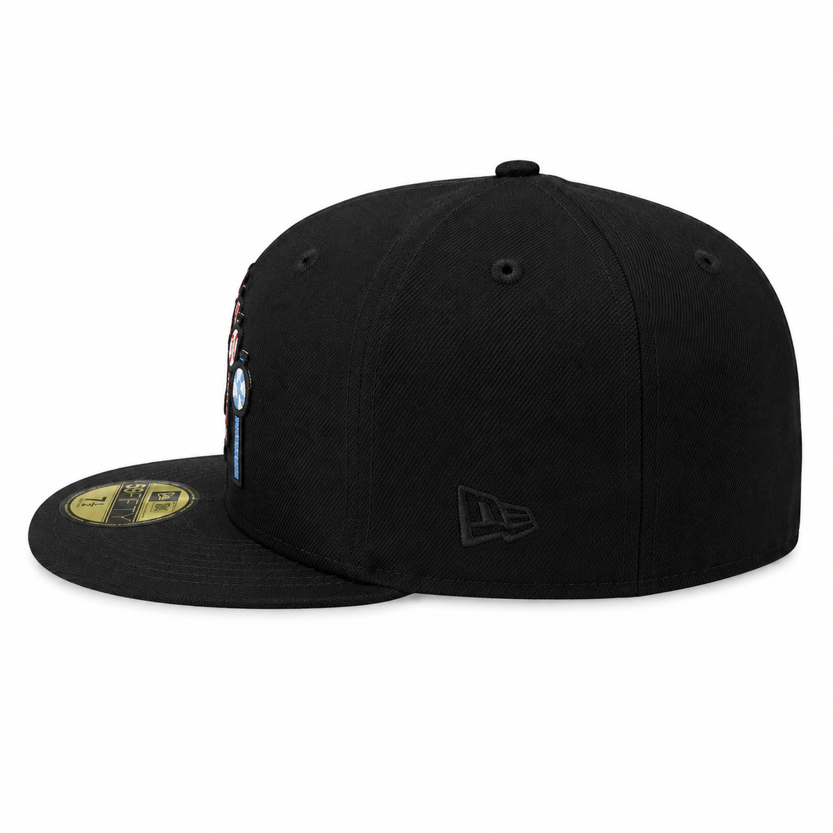Chicago White Sox New Era Black Pinwheels 59FIFTY Fitted Hat Official Team Hat Sports Fan Cap Official MLB Team Hat Baseball Fan Cap