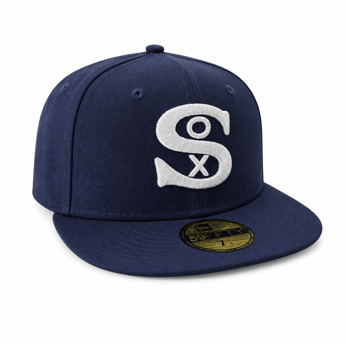 Chicago White Sox 1929 New Era Cooperstown Classics Navy 59FIFTY Fitted Hat Official Team Hat Sports Fan Cap Official MLB Team Hat Baseball Fan Cap
