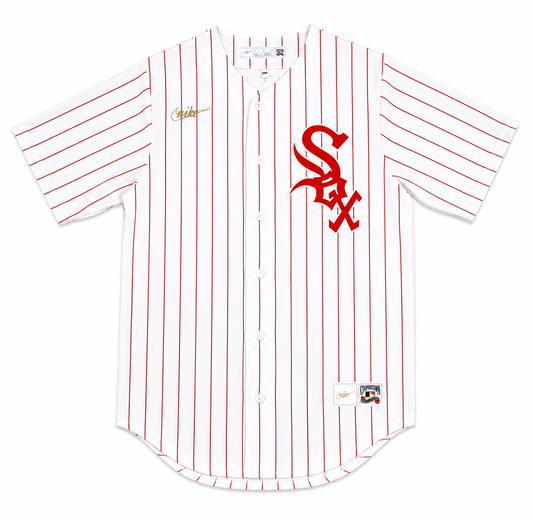 Men s Chicago White Sox Cooperstown Turn Back The Clock 1972 Home White Scarlet NIKE Blank Replica Jersey Official Team Jersey Sports Fan Apparel Offi