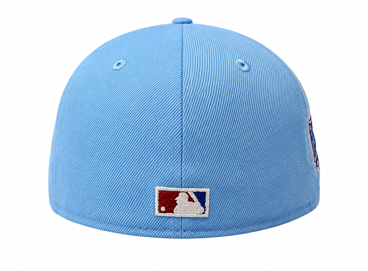 Philadelphia Phillies MLB 1996 ASG 2 Tone Sky Blue Cardinal New Era 59FIFTY Fitted Hat Official Team Hat Sports Fan Cap Official MLB Team Hat Baseball