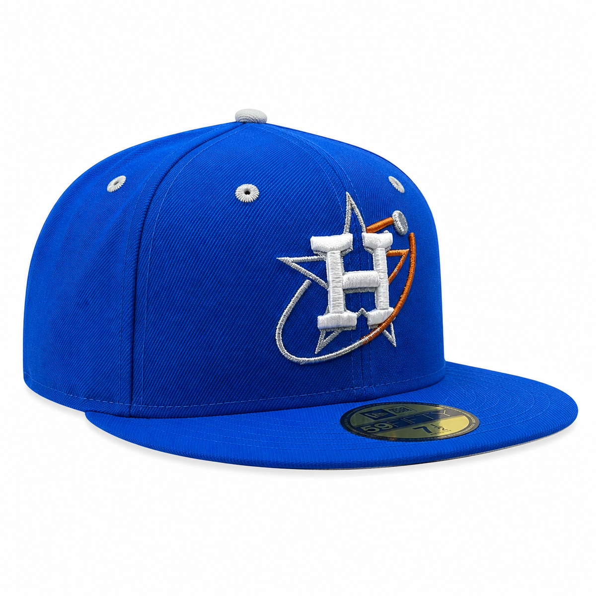 Houston Astros NASA Blue Lift Off Space City 59FIFTY Fitted Hat Official Team Hat Sports Fan Cap Official MLB Team Hat Baseball Fan Cap