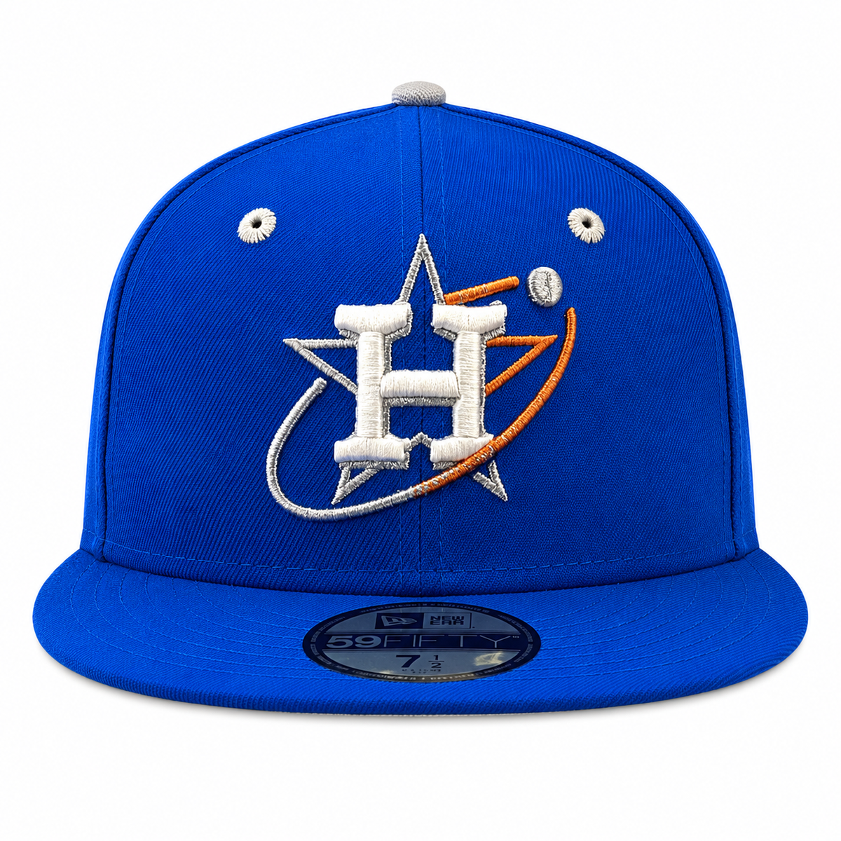 Houston Astros NASA Blue Lift Off Space City 59FIFTY Fitted Hat Official Team Hat Sports Fan Cap Official MLB Team Hat Baseball Fan Cap