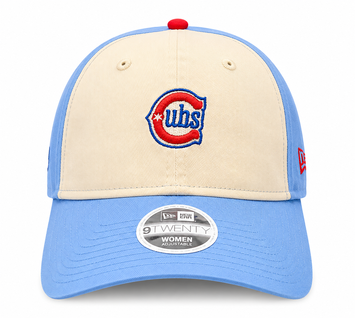 Women s Chicago Cubs 2nd Alternate Micro Baby Blue New Era 9TWENTY Adjustable Hat Official Team Hat Sports Fan Cap Official MLB Team Hat Baseball Fan