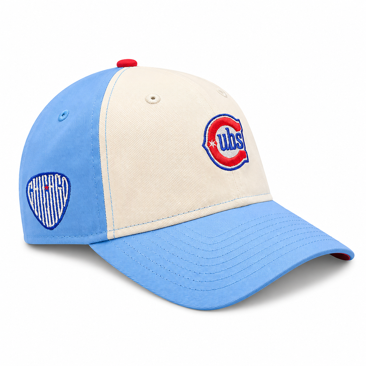 Women s Chicago Cubs 2nd Alternate Micro Baby Blue New Era 9TWENTY Adjustable Hat Official Team Hat Sports Fan Cap Official MLB Team Hat Baseball Fan