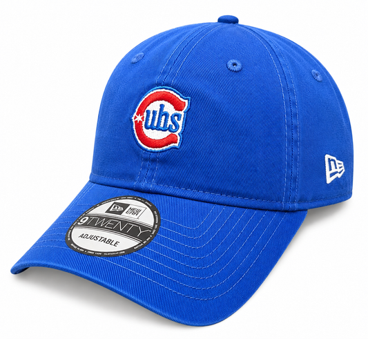 Chicago Cubs New Era Royal Blue Alternate 2 9TWENTY Adjustable Hat Official Team Hat Sports Fan Cap Official MLB Team Hat Baseball Fan Cap