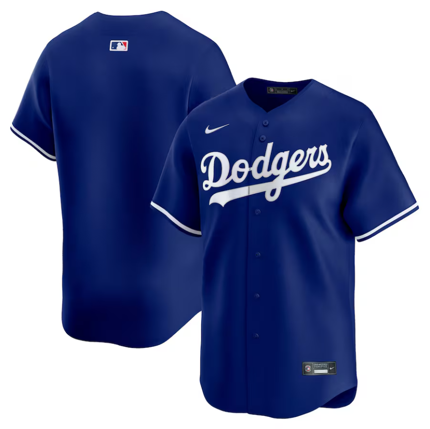 Los Angeles Dodgers Alternate 2 MLB Game Jersey Nike Official Team Jersey Sports Fan Apparel Official MLB Team Apparel Baseball Fan Gear