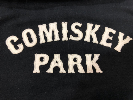 Mens Comiskey Park Heavyweight Black Hoodie 1 Official MLB Team Apparel Baseball Fan Gear