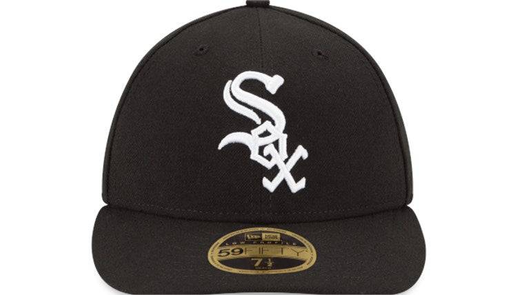 Men s Chicago White Sox New Era Black Authentic Collection On Field Low Profile Game 59FIFTY Fitted Hat Official Team Hat Sports Fan Cap Official MLB
