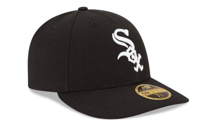 Men s Chicago White Sox New Era Black Authentic Collection On Field Low Profile Game 59FIFTY Fitted Hat Official Team Hat Sports Fan Cap Official MLB